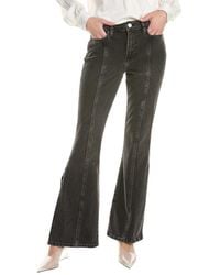FRAME - Pixie Le High Obsidian Flare Jean - Lyst