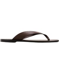 A.Emery - A. Emery Elegant Leather Flip-Flop Sandals For - Lyst