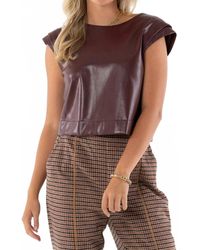 Emily Mccarthy - Hatti Cropped Tank - Lyst