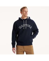 Nautica - Pullover Logo Hoodie - Lyst