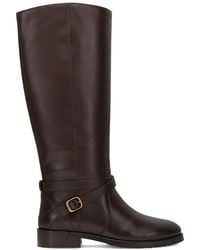 Frye - Melissa Belted Leather Boot - Lyst