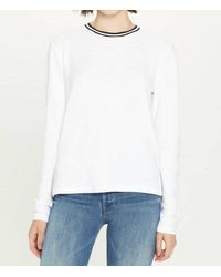 Goldie - Fine Terry Ringer Long Sleeve Tee - Lyst