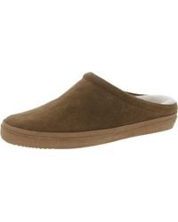 Vince - Porter Round Toe Slip On Scuff Slippers - Lyst