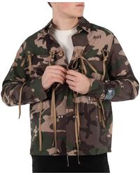Reese Cooper - Camo Modular Pocket Button Down Shirt - Lyst