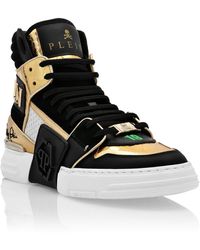 Philipp Plein - Hi-Top Sneakers Phantom Kick$ Python Hexagon - Lyst