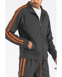 TRUEDAMES - Two Stripe Track Jacket - Lyst