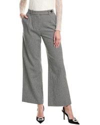 Maje - Wool-Blend Pant - Lyst