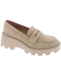 DV by Dolce Vita - Vikki Faux Leather lugged Sole Loafers - Lyst