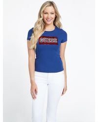 Guess Factory - Eco Tippa Sequin Tee - Lyst