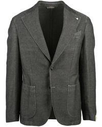 L.B.M. 1911 - Linen Cotton Rounded Jacket - Lyst
