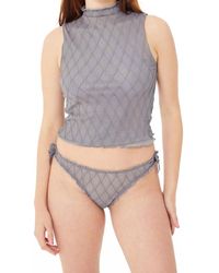 Find Me Now - Wanda Mesh Tank Top - Lyst