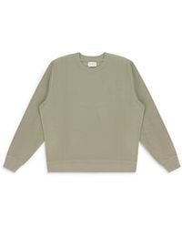 Aimé Leon Dore - Tan Herringbone Terry Sweatshirt - Lyst