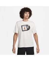 Nike - Max90 T-Shirt Summit Graphic Print 100% Cotton Basketball Srt507 - Lyst
