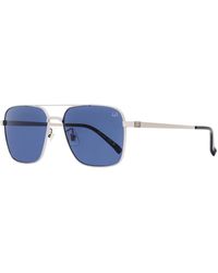 Dunhill - Aviator Sunglasses Du0052s Ruthenium/black 58mm - Lyst