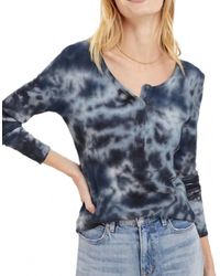 Splendid - Forever Henley Top - Lyst