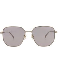 dunhill - Square-Frame Titanium Sunglasses - Lyst
