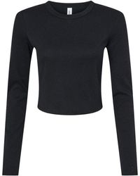 Bella Canvas - Micro Rib Long Sleeve Baby Tee - Lyst