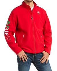 Ariat - New Team Softshell Mexico Jacket - Lyst