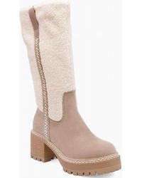 MIA - Teirson Faux Shearling Platform Boot - Lyst