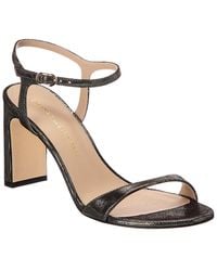 Stuart Weitzman - Babette 85 Leather Sandal - Lyst