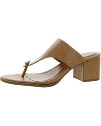 Style & Co. - Kinsleyy Padded Insole Thong Heel Sandals - Lyst