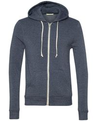 Alternative Apparel - Rocky Eco-fleece Full-zip Hooded Sweatshirt - Lyst