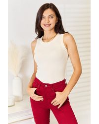 TRUEDAMES - Basic Bae Full Size Round Neck Tank - Lyst