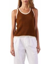 AMO - Amy Sleeveless Sweater - Lyst