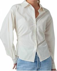 Sundays - Zariah Poplin Button Down Shirt - Lyst