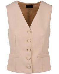 BLACK 961 - Polyester Vest - Lyst