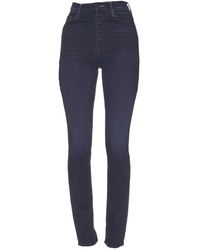 Mother - High Waisted Pixie Rail Skimp Jeans - Lyst
