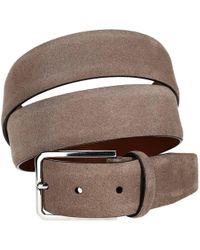 Santoni - Leather Belt - Lyst