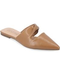 Journee Collection - Enniss Mule Flats - Lyst