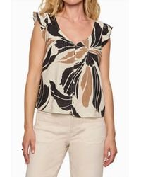 Sanctuary - Within Time Button Linen Shell Top - Lyst