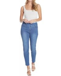 Slimsation By Multiples - Pull On Jeans - Lyst