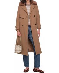 Heartloom - Ross Coat With Faux Fur Collar - Lyst