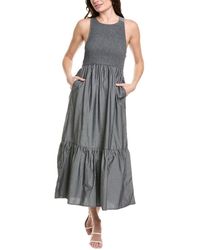 LaBiz - Tie Back Maxi Dress - Lyst