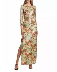 Rosetta Getty - Fitted Long Sleeves Dress - Lyst