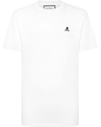 Philipp Plein - Basic Round Neck T-Shirt Skull - Lyst
