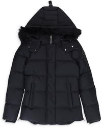 Moose Knuckles - W Cloud 3Q Sh Blk W/Blk Sh Puffer Jacket - Lyst