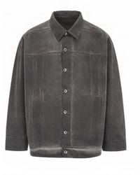 Rick Owens - Cotton Pocket-Lined Jacket - Lyst