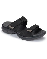 BareTraps - Leella Faux Leather Slide Sandals - Lyst