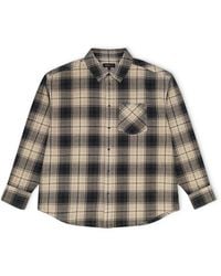 Purple Brand Plaid Western Shirt in Green for Men | Lyst