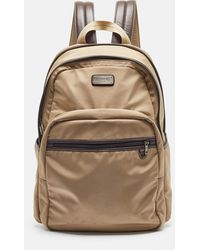 COACH - / Leather And Nylon Backpack - Lyst