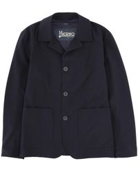 Herno - Wool Blend Blazer - Lyst