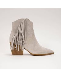 Ccocci - Dixie Fringe Booties - Lyst