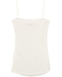 Jacquemus - Square Neck Spaghetti Strap Top - Lyst