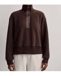 Varley - Roselle Half-zip Fleece Sweatshirt - Lyst