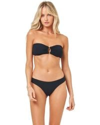 LSPACE - L*Space Rocky Bikini Bottom Stretch Ribbed Swimwear Gbo3007 - Lyst