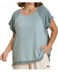 Umgee - Bubble Touch Top - Lyst